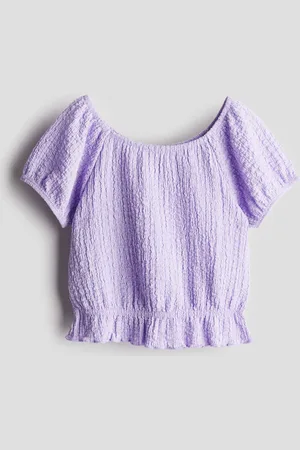 H&M Puff-sleeved top