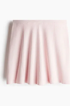 H&M Flared fine-knit skirt