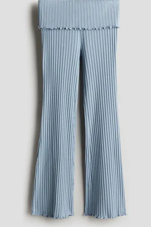 H&M Flared jersey trousers