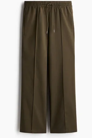 H&M Crease-leg drawstring trousers