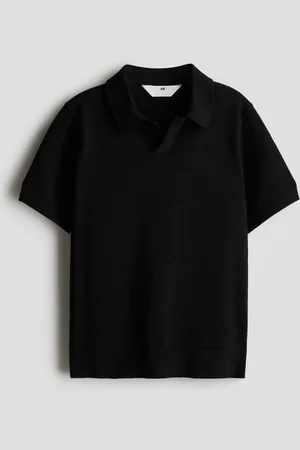 H&M Fine-knit polo shirt