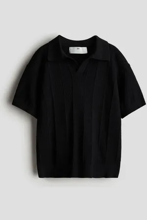 H&M Knitted polo shirt