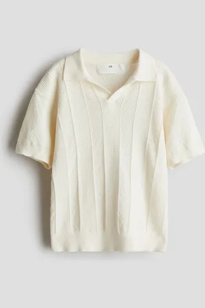 H&M Knitted polo shirt