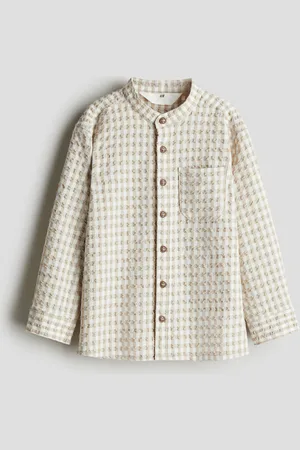 H&M Loose-fit textured shirt