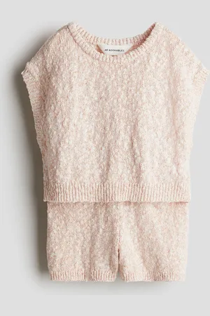 H&M 2-piece bouclé-knit set