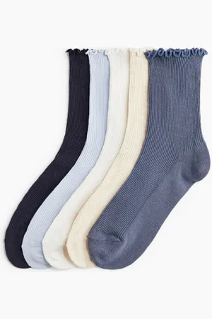 H&M 5-pack rib-knit socks