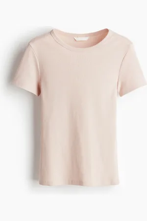 H&M Ribbed T-shirt