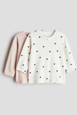 H&M 2-pack long-sleeved jersey tops