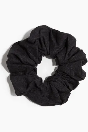 H&M Linen-blend scrunchie