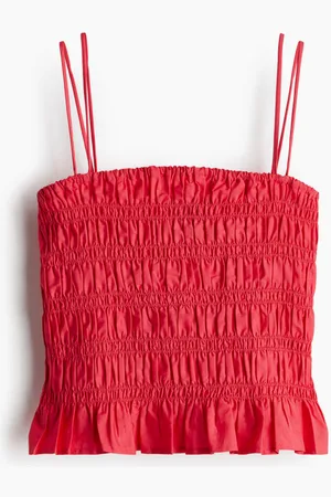 H&M Smocked strappy top