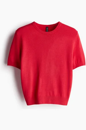 H&M Fine-knit T-shirt