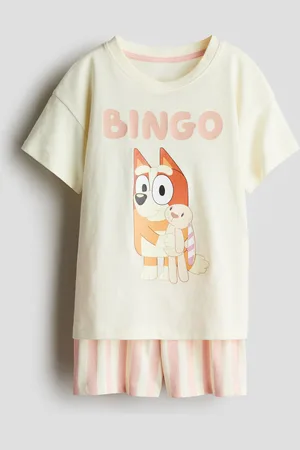 H&M Printed cotton jersey pyjamas