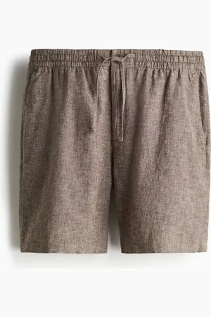 H&M Regular Fit Linen-blend shorts