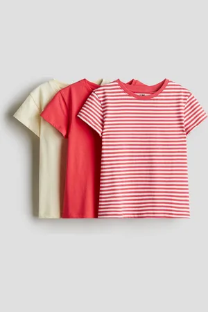 H&M 3-pack cotton tops