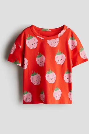 H&M Printed jersey top