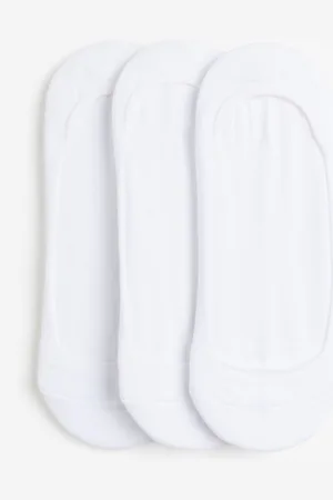 H&M 3-pack no-show socks