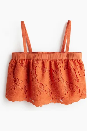 H&M Broderie anglaise top