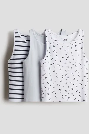 H&M 3-pack cotton vest tops