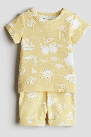 H&M 2-piece ribbed cotton set