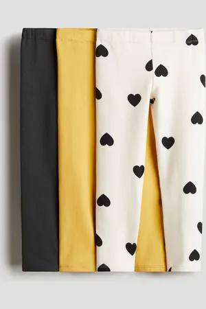 H&M 3-pack brushed-inside jersey leggings