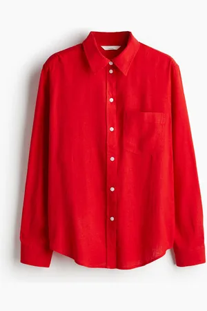 H&M Linen-blend shirt