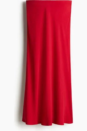 H&M Crêpe slip skirt