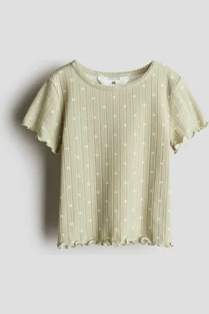 H&M Pointelle top