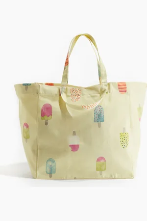 H&M Patterned beach bag
