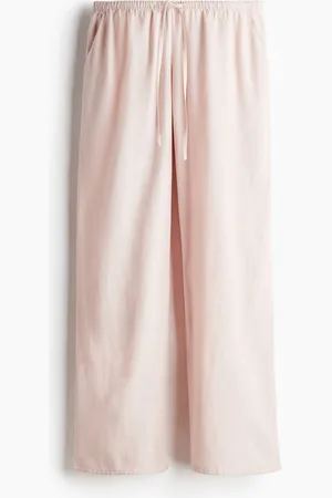 H&M Straight drawstring trousers