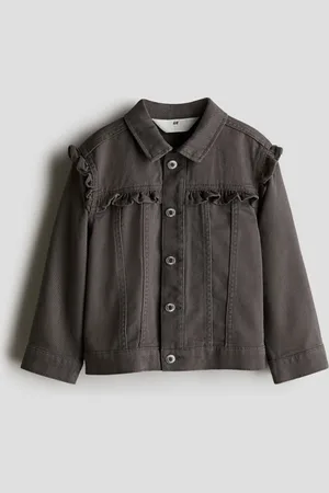 H&M Frilled twill jacket