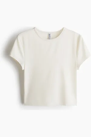 H&M Fitted T-shirt