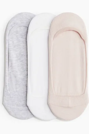 H&M 3-pack no-show socks