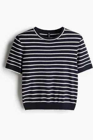 H&M Fine-knit T-shirt