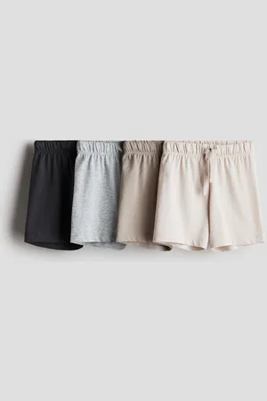 H&M 4-pack jersey shorts