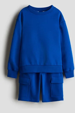 H&M 2-piece sweatshirt and shorts set