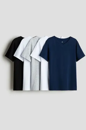 H&M 5-pack cotton T-shirts