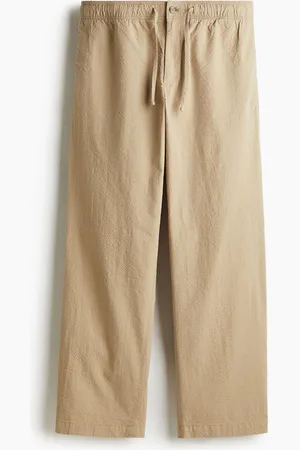 H&M Relaxed Fit Seersucker trousers