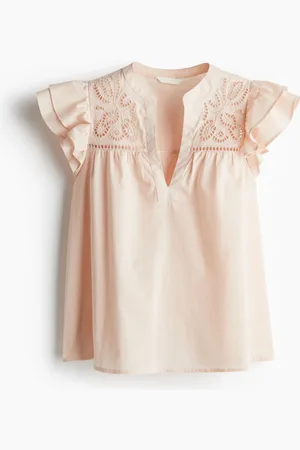 H&M Broderie anglaise blouse