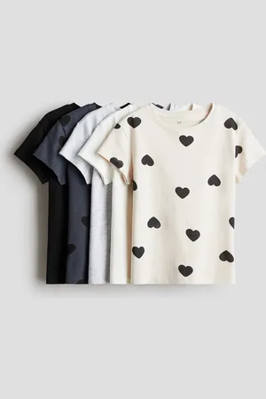 H&M 5-pack cotton T-shirts