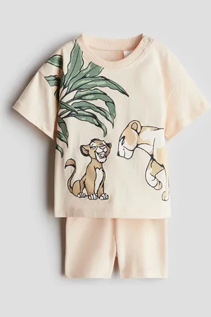 H&M 2-piece printed cotton set