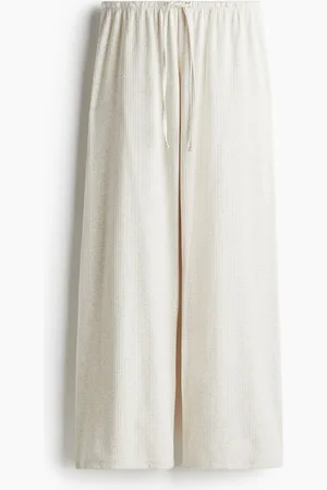 H&M Wide jersey trousers