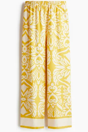 H&M Linen-blend trousers
