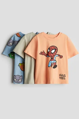 H&M 3-pack printed T-shirts