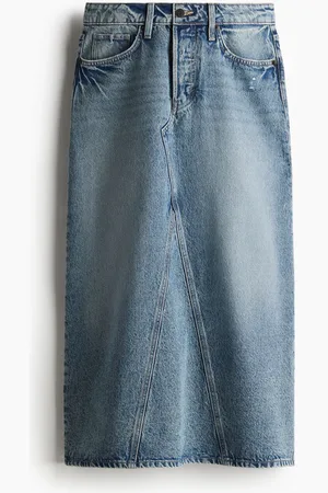H&M A-line denim skirt