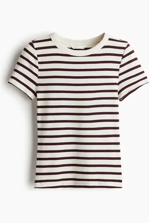 H&M Ribbed T-shirt