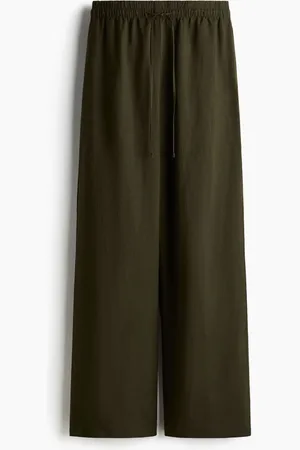 H&M Linen-blend trousers