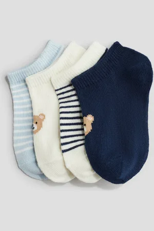 H&M 4-pack shaftless socks