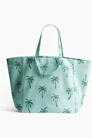 H&M Patterned beach bag