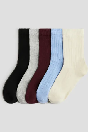 H&M 5-pack ribbed socks