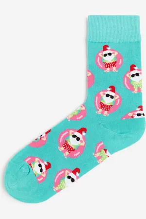H&M Jacquard-knit socks